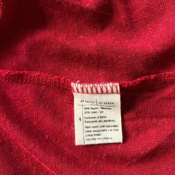 Anthropologie Pilcro and The Letterpress Ruched Top Shirt Size M Medium - Picture 6 of 6